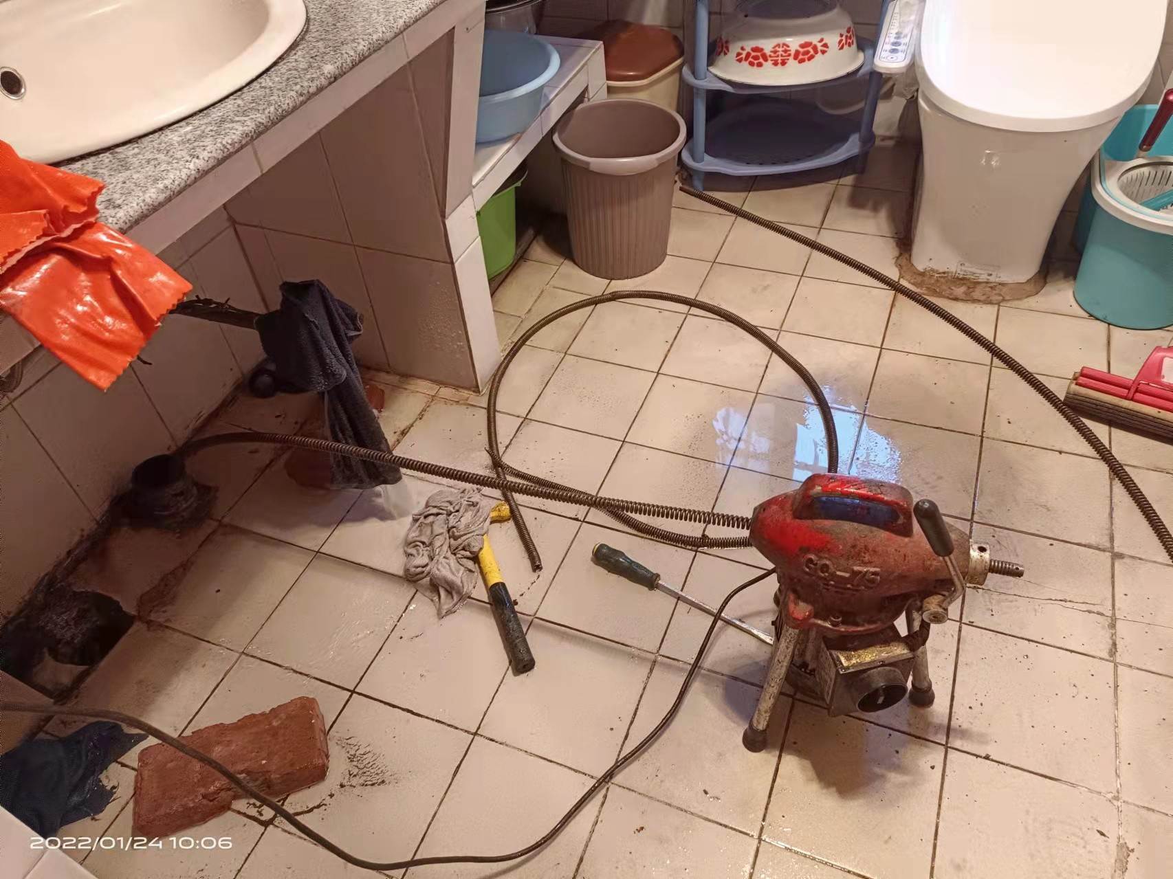 集安疏通厨房下水道，地漏疏通